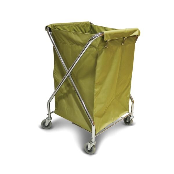 x shaped laundry cart