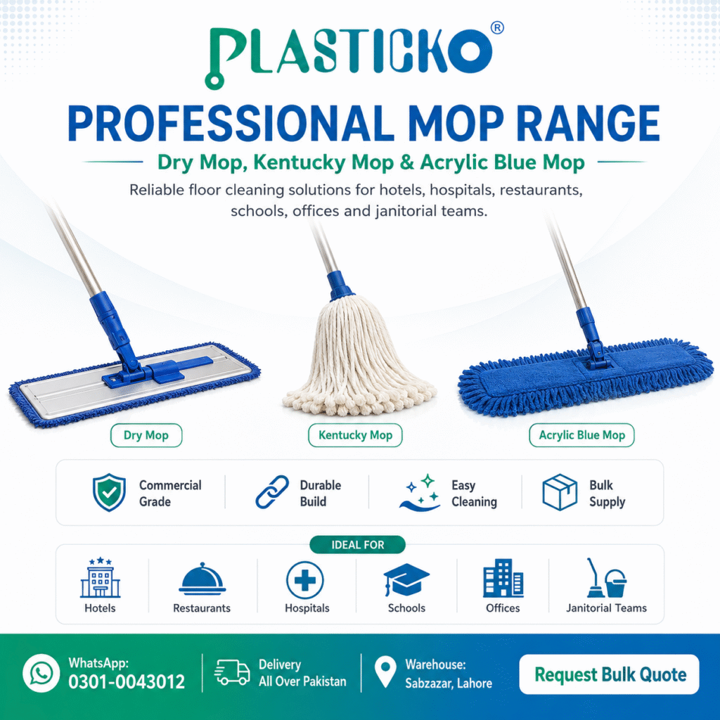 mops manufacturer in Pakistan, mops factory in pakistan