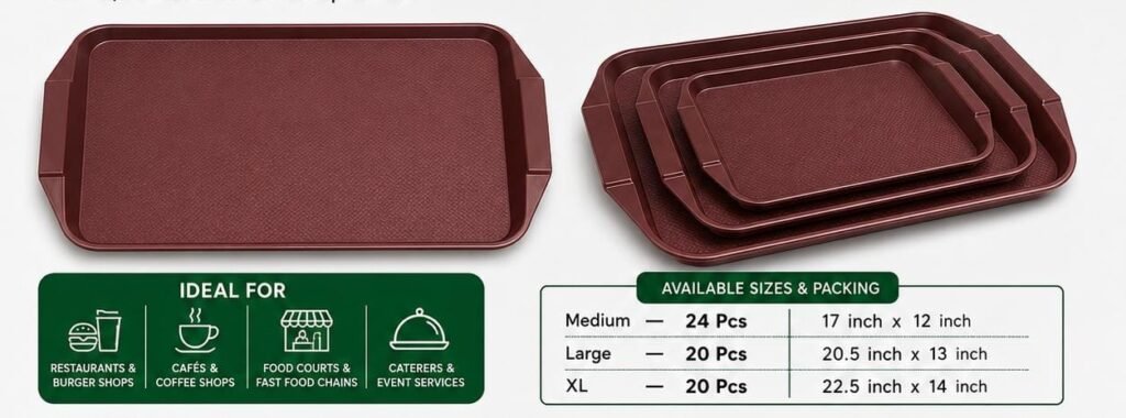 Plastic Serving Tray
