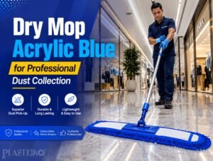 Dry Mop Acrylic Blue
