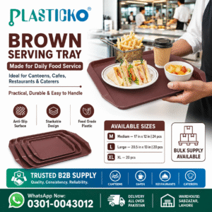 plastic serving trays