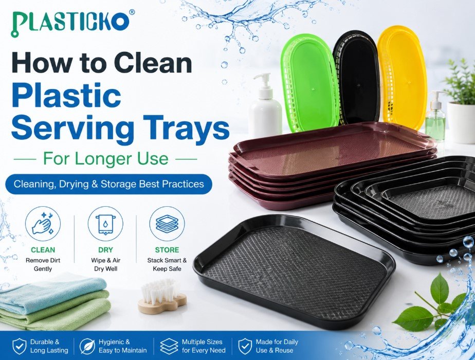 Plastic Serving Tray