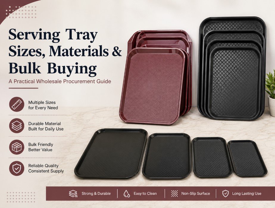 plastic serving trays