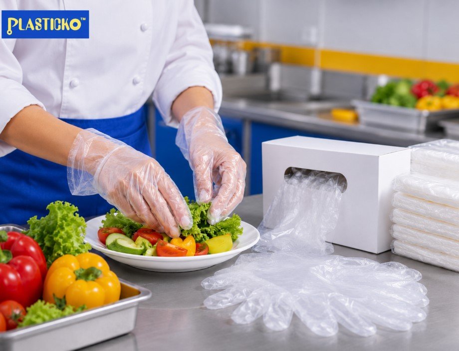 Polythene Gloves