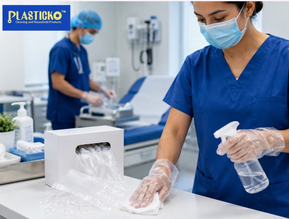 Polythene Gloves