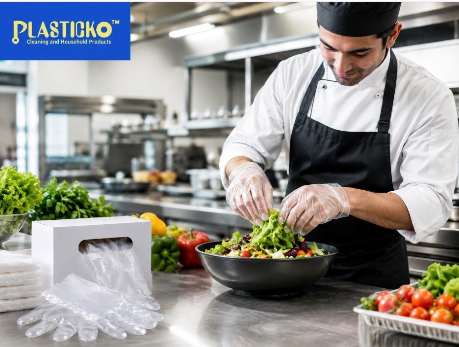 Polythene Gloves