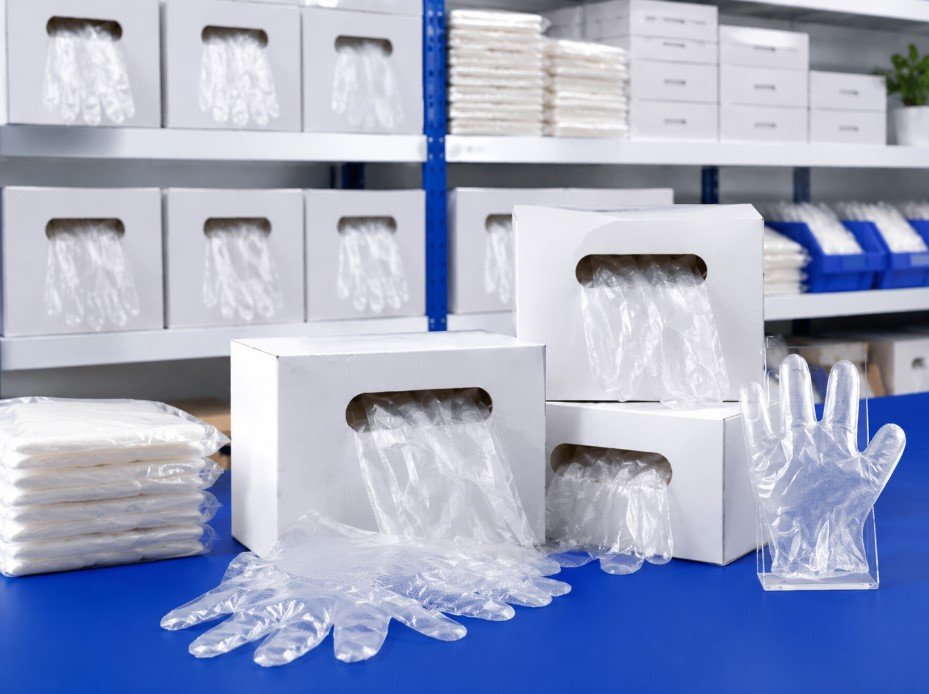 Polythene Gloves