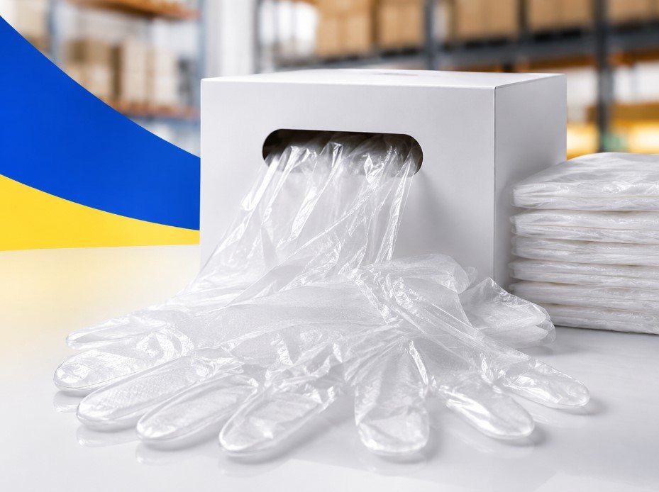 Polythene Gloves