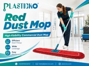 Red Dust Mop