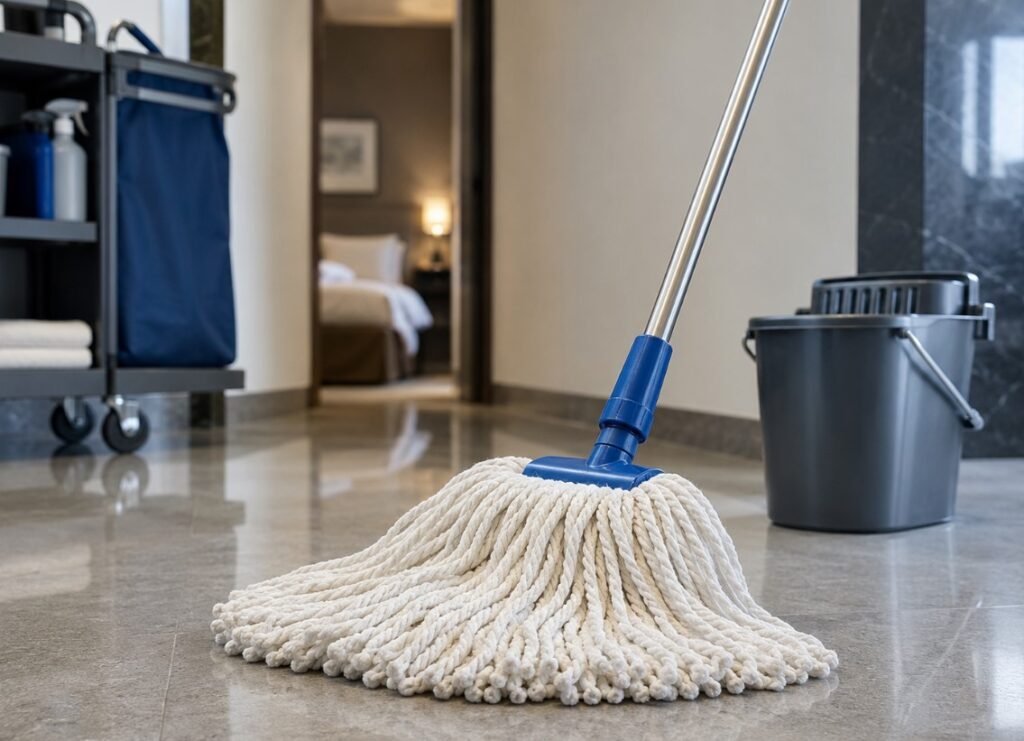 Wet Mop and Dry Mop for Commercial Floors