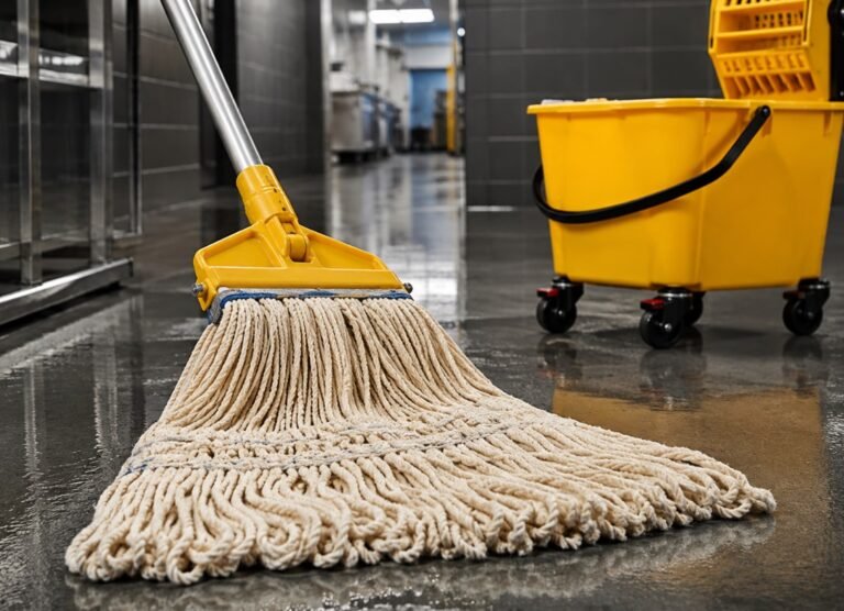 Wet Mop and Dry Mop for Commercial Floors