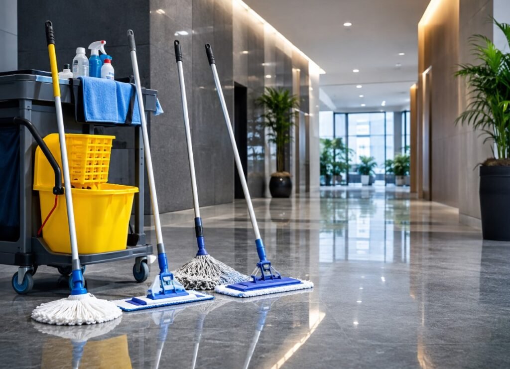 Wet Mop and Dry Mop