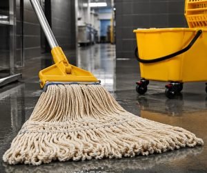Wet Mop and Dry Mop for Commercial Floors